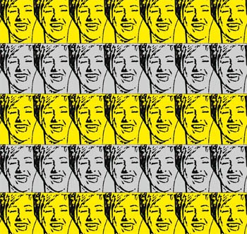 Laughing Pop Blind by Fiona Flame for Creatively Different Blinds