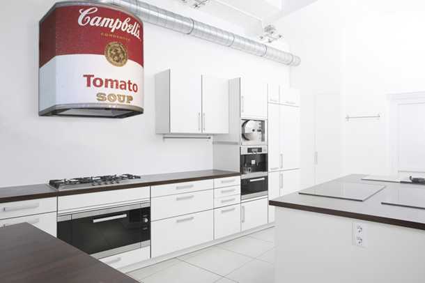 Campbells soup Campbell's soup can range hood