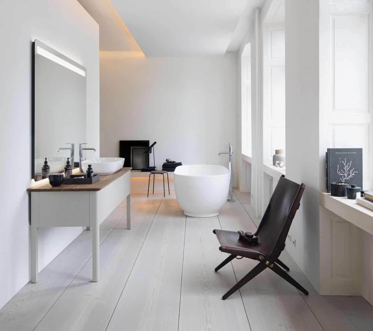 The Luv collection by luxury bathroom brand Duravit.