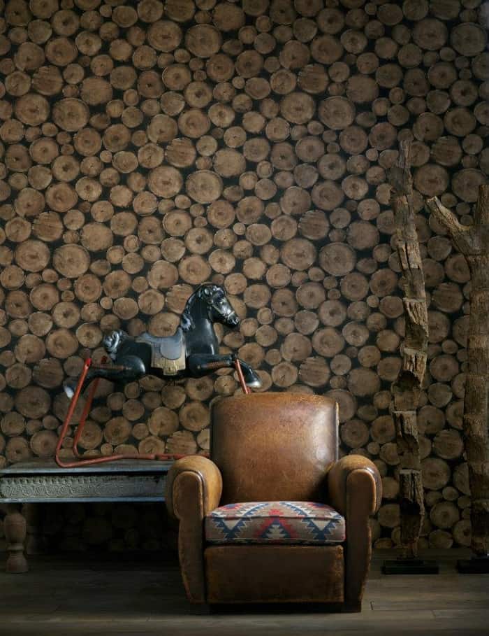 Lumberjack Wallpaper by Andrew Martin Lumberjack Wallpaper by Andrew Martin