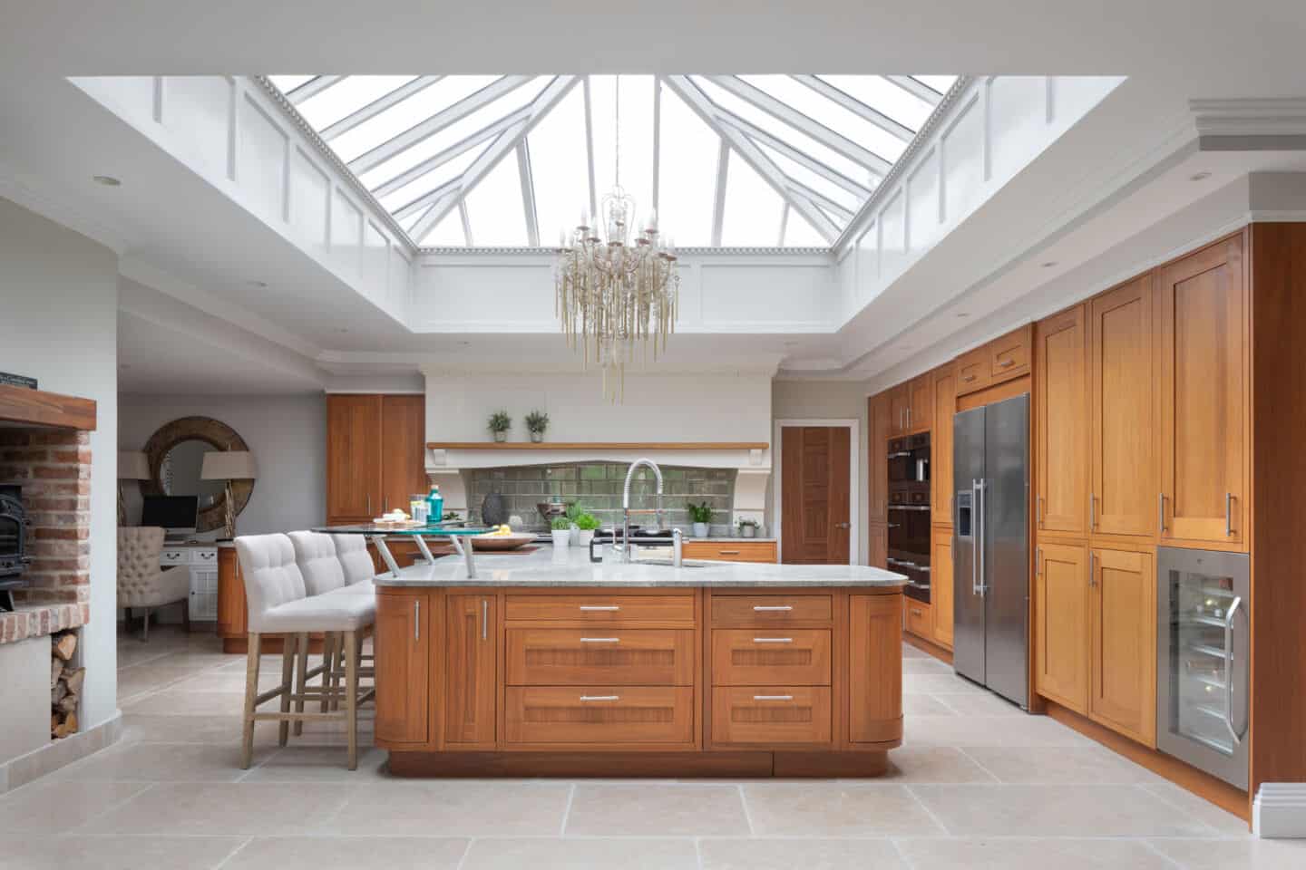 How to get your dream kitchen on a budget. Pre-loved walnut kitchen from used kitchen exchange